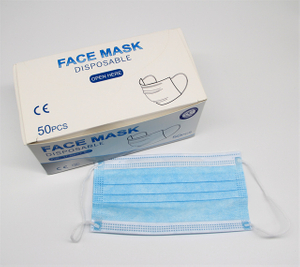 Хирургическая маска для лица с ушной петлей
